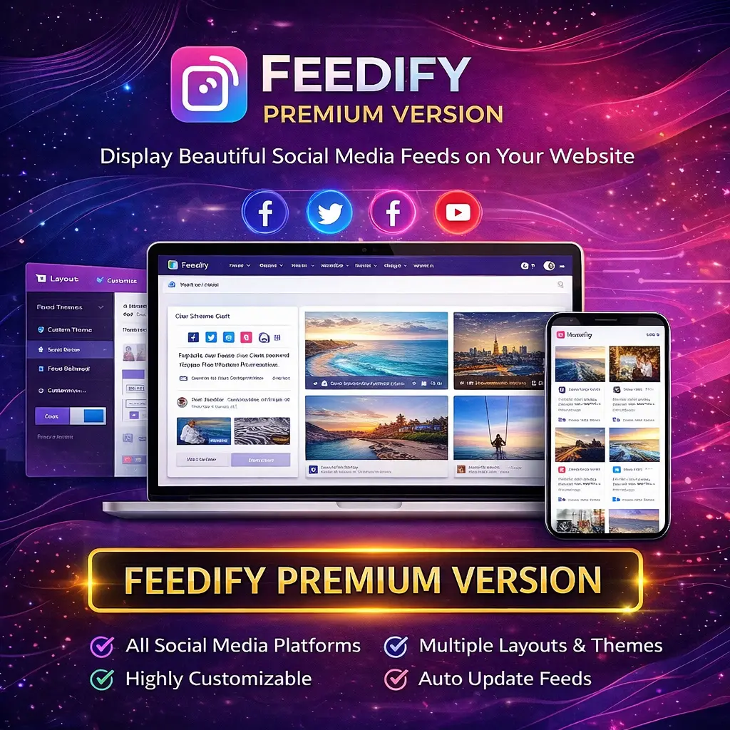 Feedify Premium Version