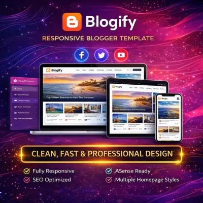 Blogify – Responsive Blogger Template