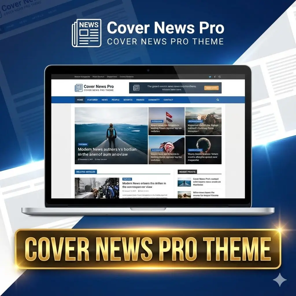 Cover news Pro WordPress Theme Lifetime