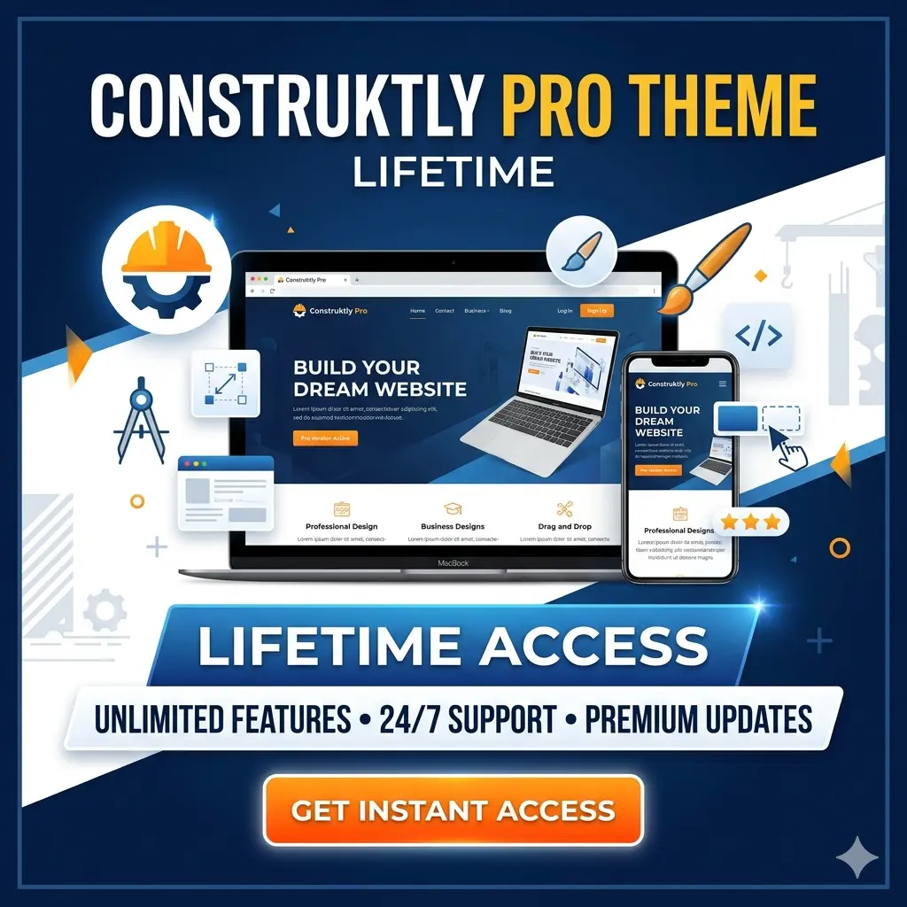 Construktly Pro Theme lifetime