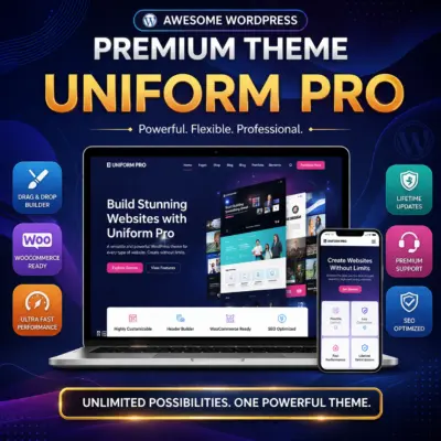 AWESOME WORDPRESS PREMIUM THEME – UNIFORM PRO