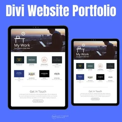 Divi Website Portfolio view 3