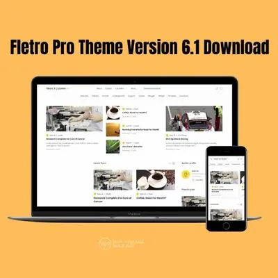 Fletro Pro Theme Version 6.1 Download