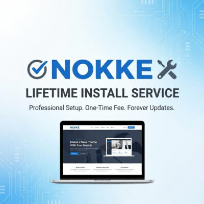 Nokke  Theme Lifetime install service