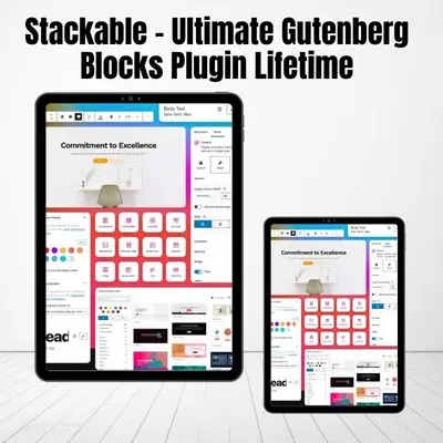 Stackable – Ultimate Gutenberg Blocks Plugin Lifetime