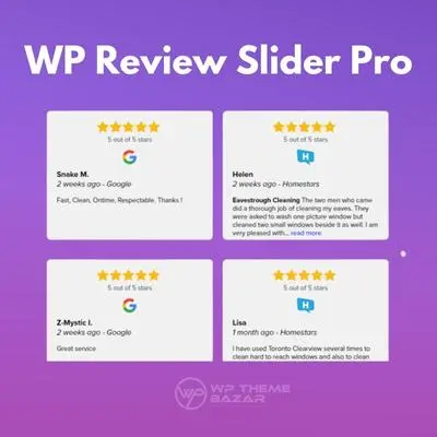 Wp review slider Pro Plugin
