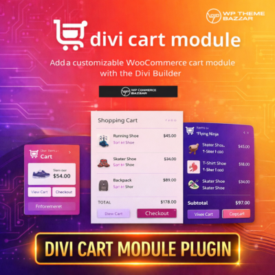 Divi Cart Module Plugin