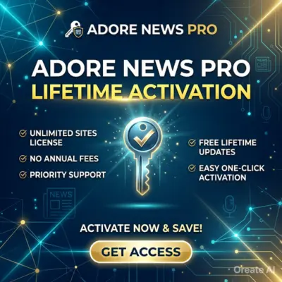 Adore News Pro Activation Lifetime