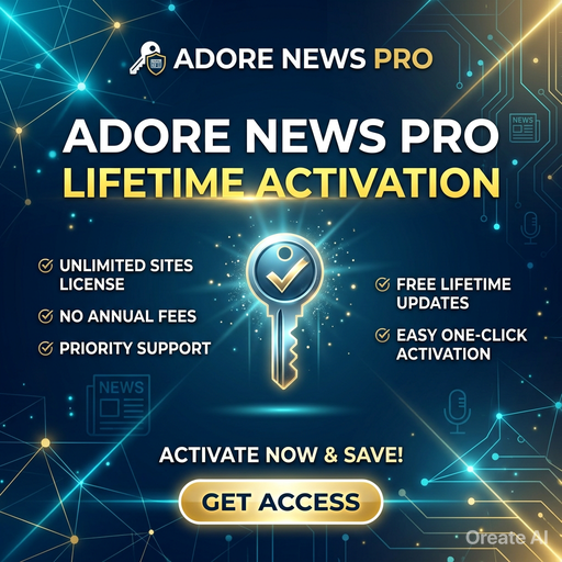 Adore News Pro Activation Lifetime