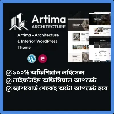 Artima – Modern Architecture & Interior WordPress Theme